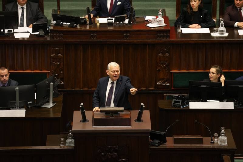 Szymon Holownia. Session of the Sejm of the 10th term. 07.10.2025