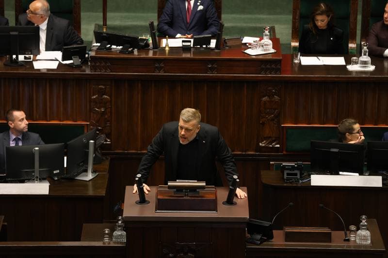 Szymon Holownia. Session of the Sejm of the 10th term. 07.10.2025