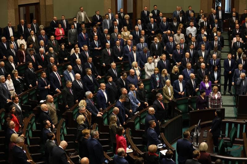 Szymon Holownia. Session of the Sejm of the 10th term. 07.10.2025