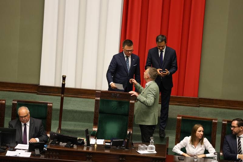 Szymon Holownia. 40th Session of the Polish Parliament 10th Term. Day Two. 10.09.2025