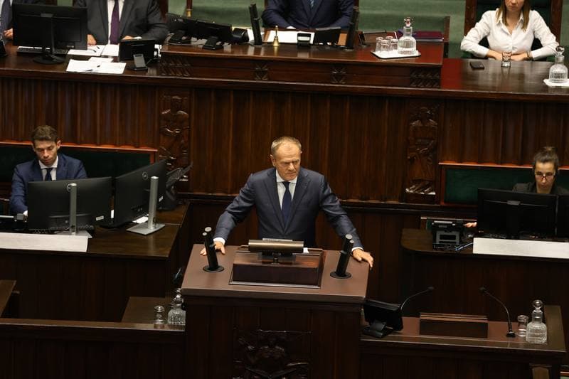 Szymon Holownia. 40th Session of the Polish Parliament 10th Term. Day Two. 10.09.2025
