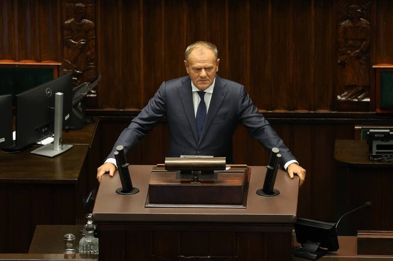 Szymon Holownia. 40th Session of the Polish Parliament 10th Term. Day Two. 10.09.2025
