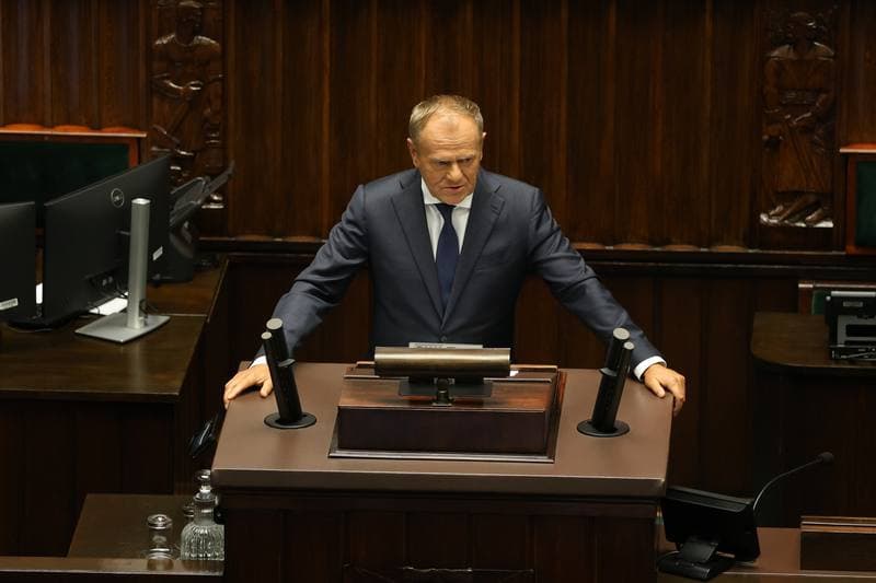 Szymon Holownia. 40th Session of the Polish Parliament 10th Term. Day Two. 10.09.2025