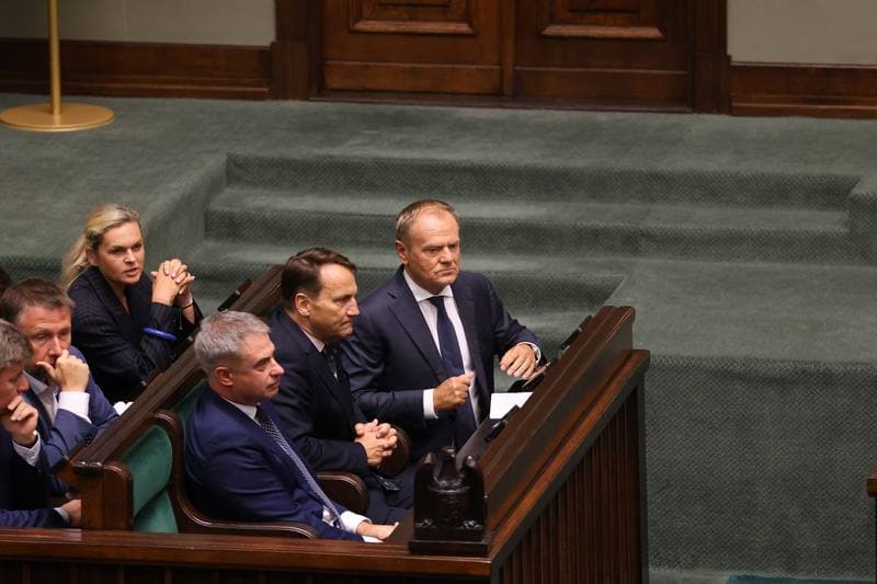Szymon Holownia. 40th Session of the Polish Parliament 10th Term. Day Two. 10.09.2025
