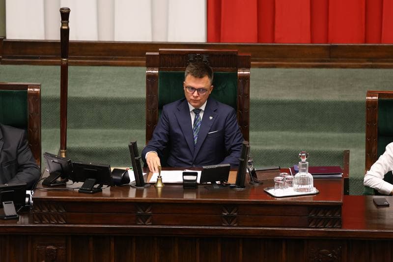 Szymon Holownia. 40th Session of the Polish Parliament 10th Term. Day Two. 10.09.2025