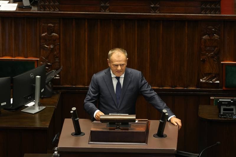 Szymon Holownia. 40th Session of the Polish Parliament 10th Term. Day Two. 10.09.2025