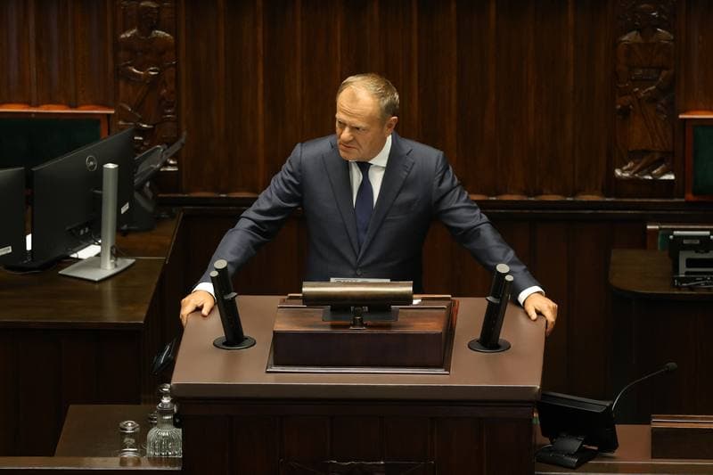 Szymon Holownia. 40th Session of the Polish Parliament 10th Term. Day Two. 10.09.2025