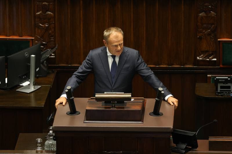Szymon Holownia. 40th Session of the Polish Parliament 10th Term. Day Two. 10.09.2025