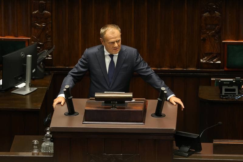 Szymon Holownia. 40th Session of the Polish Parliament 10th Term. Day Two. 10.09.2025