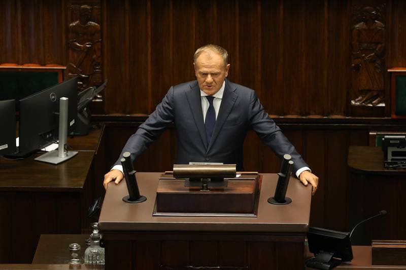 Szymon Holownia. 40th Session of the Polish Parliament 10th Term. Day Two. 10.09.2025