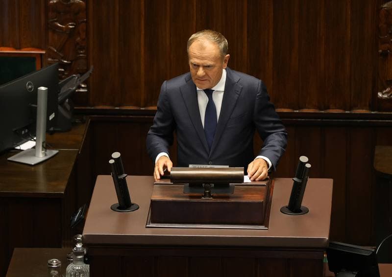 Szymon Holownia. 40th Session of the Polish Parliament 10th Term. Day Two. 10.09.2025