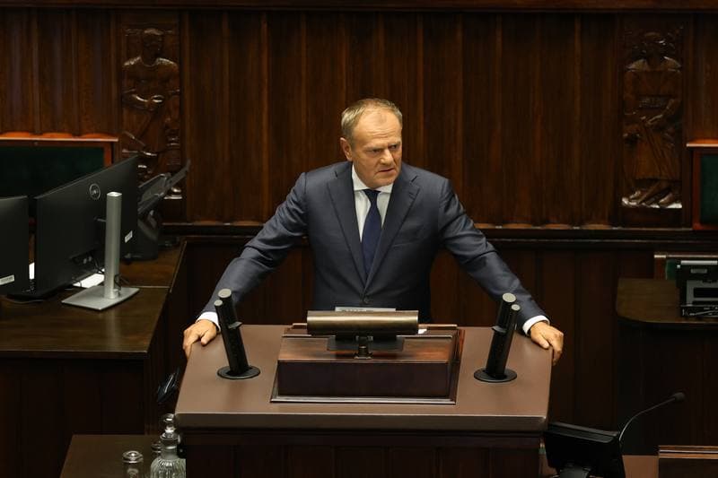Szymon Holownia. 40th Session of the Polish Parliament 10th Term. Day Two. 10.09.2025