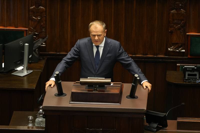 Szymon Holownia. 40th Session of the Polish Parliament 10th Term. Day Two. 10.09.2025