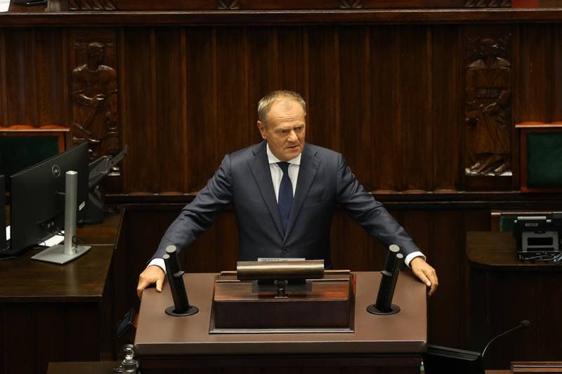 Szymon Holownia. 40th Session of the Polish Parliament 10th Term. Day Two. 10.09.2025