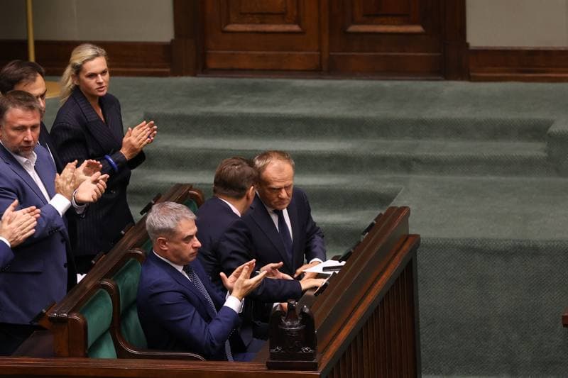 Szymon Holownia. 40th Session of the Polish Parliament 10th Term. Day Two. 10.09.2025