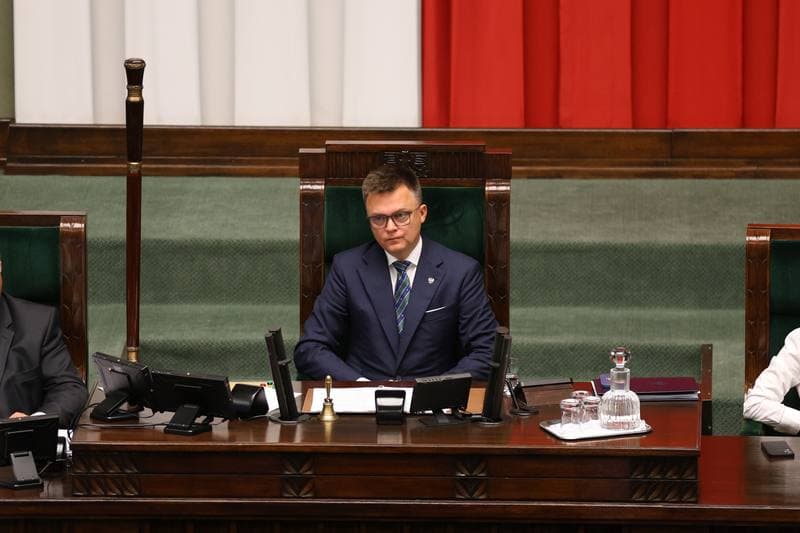 Szymon Holownia. 40th Session of the Polish Parliament 10th Term. Day Two. 10.09.2025