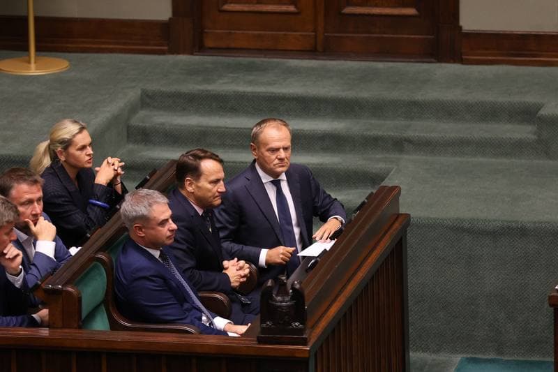 Szymon Holownia. 40th Session of the Polish Parliament 10th Term. Day Two. 10.09.2025