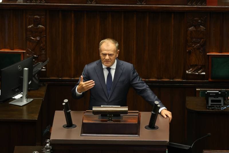 Szymon Holownia. 40th Session of the Polish Parliament 10th Term. Day Two. 10.09.2025