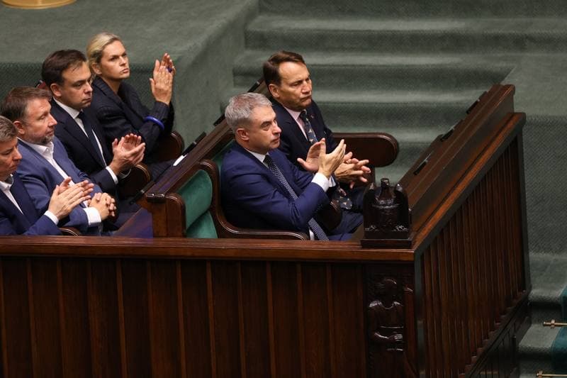 Szymon Holownia. 40th Session of the Polish Parliament 10th Term. Day Two. 10.09.2025