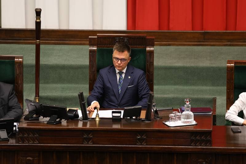Szymon Holownia. 40th Session of the Polish Parliament 10th Term. Day Two. 10.09.2025