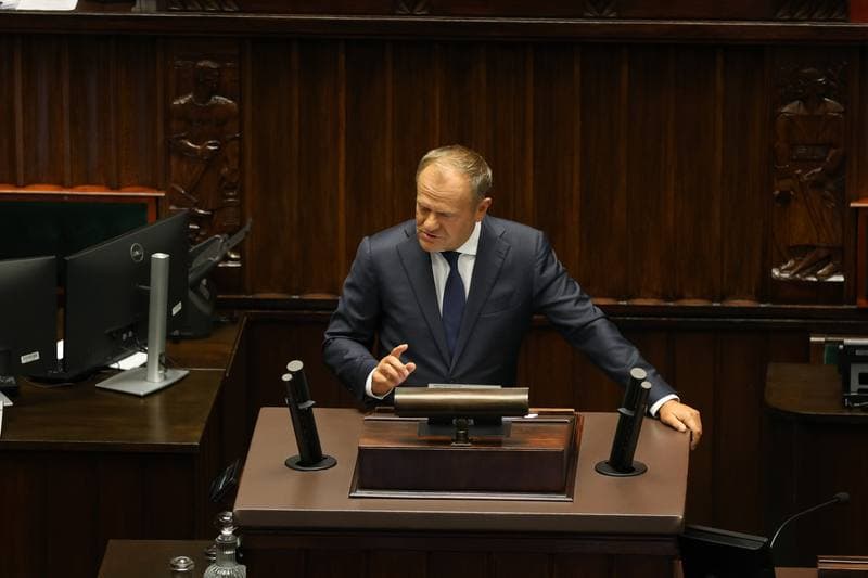 Szymon Holownia. 40th Session of the Polish Parliament 10th Term. Day Two. 10.09.2025