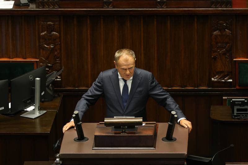 Szymon Holownia. 40th Session of the Polish Parliament 10th Term. Day Two. 10.09.2025