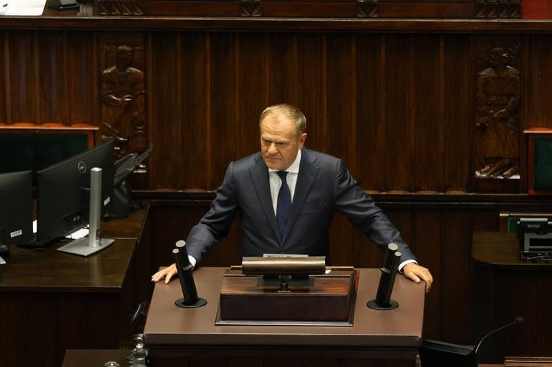 Szymon Holownia. 40th Session of the Polish Parliament 10th Term. Day Two. 10.09.2025