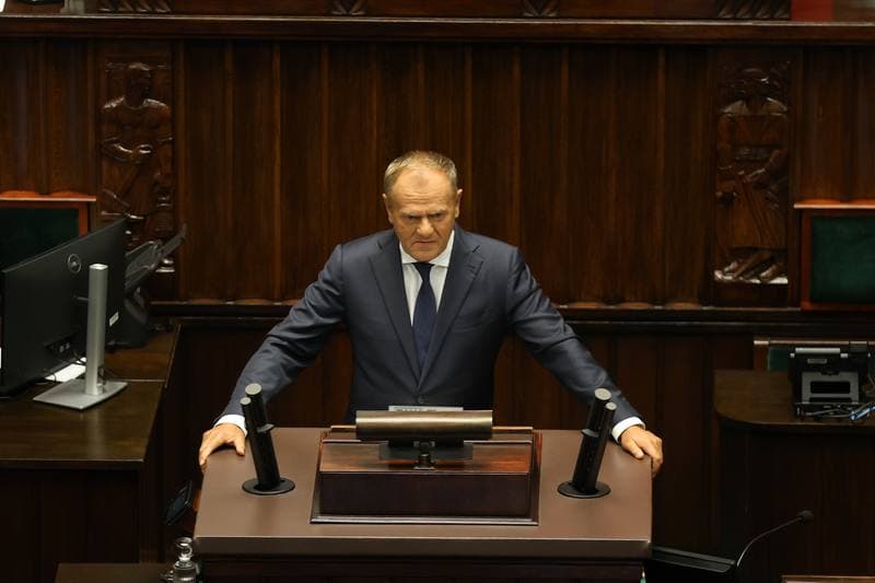 Szymon Holownia. 40th Session of the Polish Parliament 10th Term. Day Two. 10.09.2025
