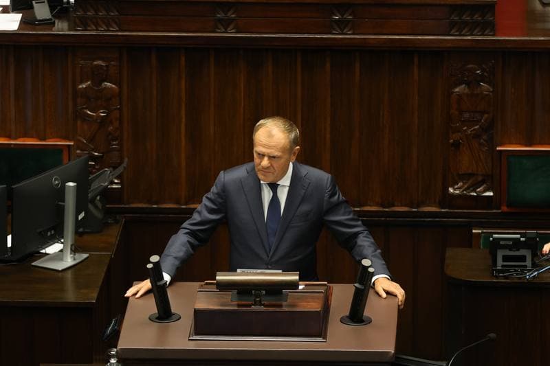 Szymon Holownia. 40th Session of the Polish Parliament 10th Term. Day Two. 10.09.2025
