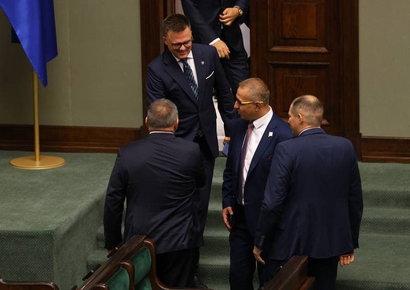 Szymon Holownia. 40th Session of the Polish Parliament 10th Term. Day Two. 10.09.2025