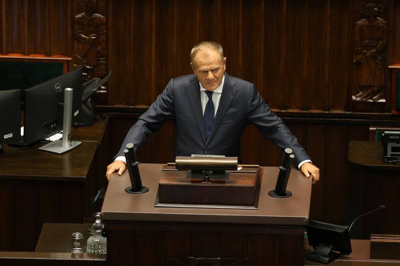 Szymon Holownia. 40th Session of the Polish Parliament 10th Term. Day Two. 10.09.2025