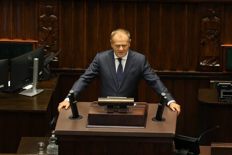 Szymon Holownia. 40th Session of the Polish Parliament 10th Term. Day Two. 10.09.2025