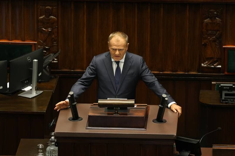 Szymon Holownia. 40th Session of the Polish Parliament 10th Term. Day Two. 10.09.2025