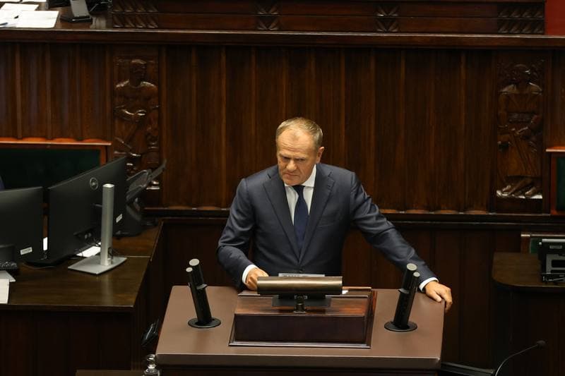 Szymon Holownia. 40th Session of the Polish Parliament 10th Term. Day Two. 10.09.2025