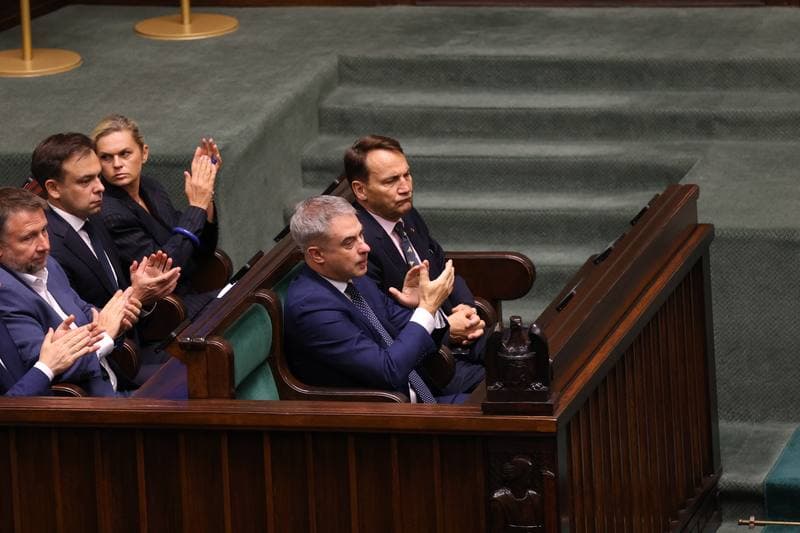 Szymon Holownia. 40th Session of the Polish Parliament 10th Term. Day Two. 10.09.2025