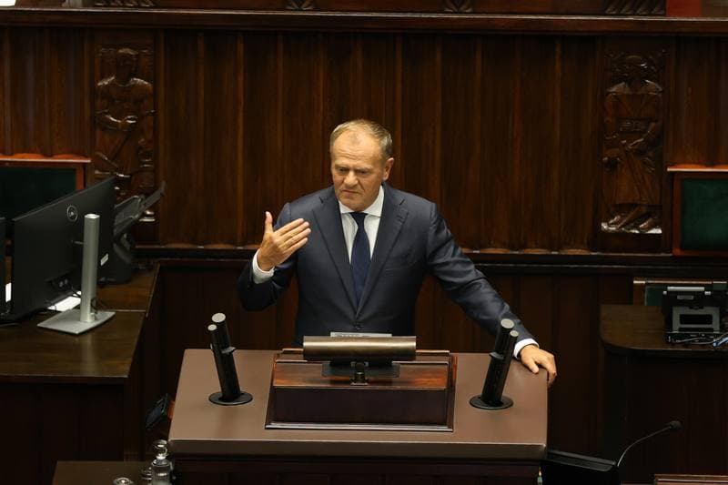 Szymon Holownia. 40th Session of the Polish Parliament 10th Term. Day Two. 10.09.2025