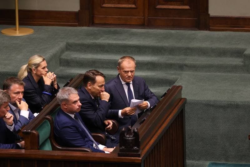 Szymon Holownia. 40th Session of the Polish Parliament 10th Term. Day Two. 10.09.2025