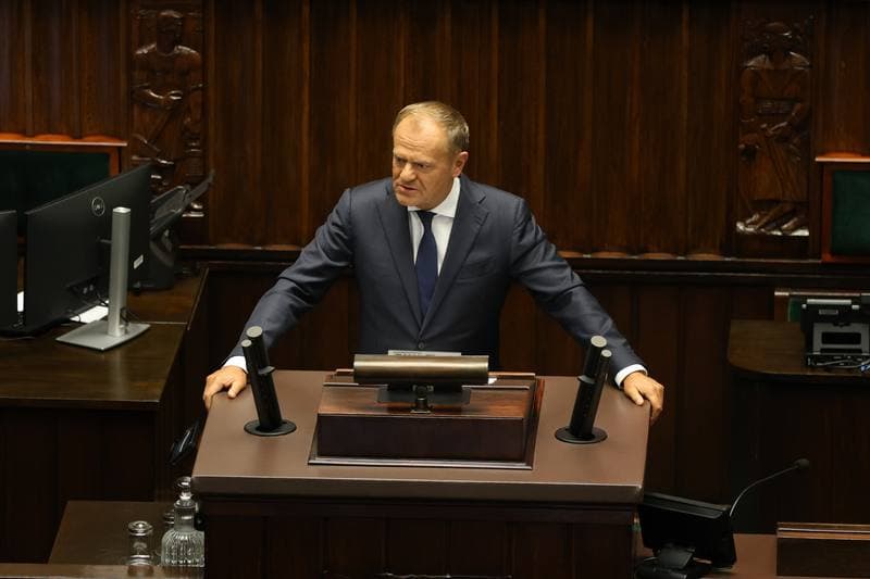 Szymon Holownia. 40th Session of the Polish Parliament 10th Term. Day Two. 10.09.2025