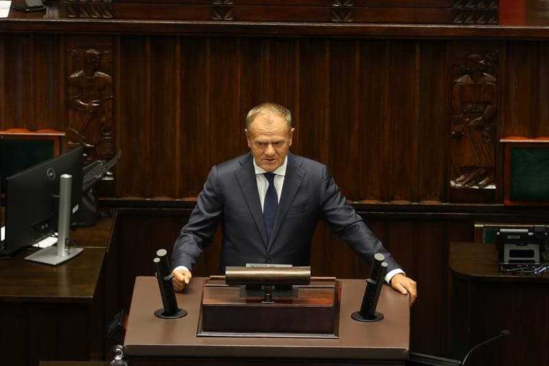 Szymon Holownia. 40th Session of the Polish Parliament 10th Term. Day Two. 10.09.2025
