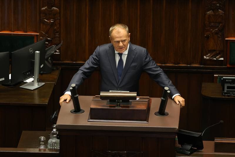 Szymon Holownia. 40th Session of the Polish Parliament 10th Term. Day Two. 10.09.2025
