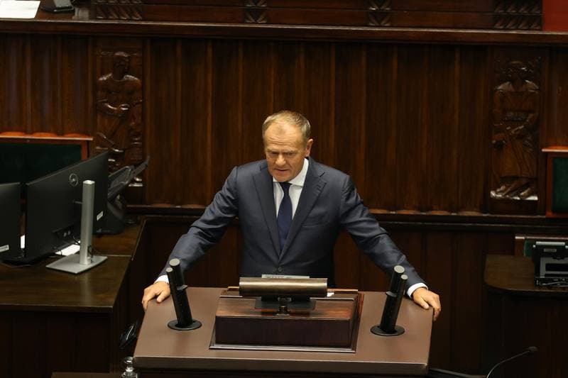 Szymon Holownia. 40th Session of the Polish Parliament 10th Term. Day Two. 10.09.2025