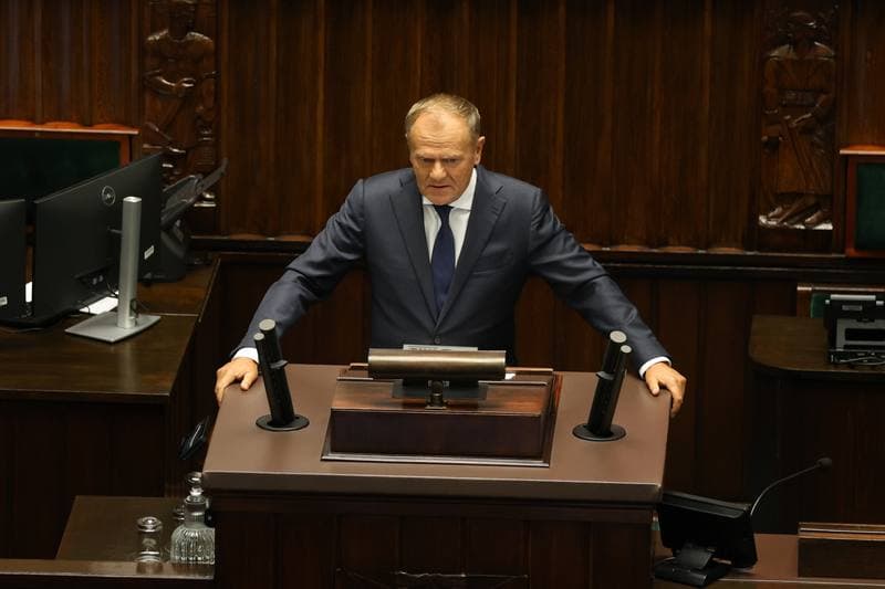 Szymon Holownia. 40th Session of the Polish Parliament 10th Term. Day Two. 10.09.2025