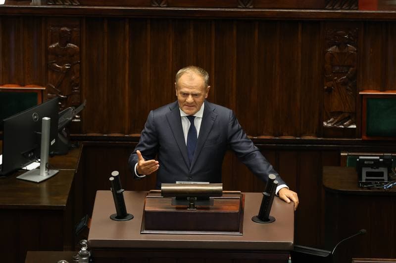 Szymon Holownia. 40th Session of the Polish Parliament 10th Term. Day Two. 10.09.2025