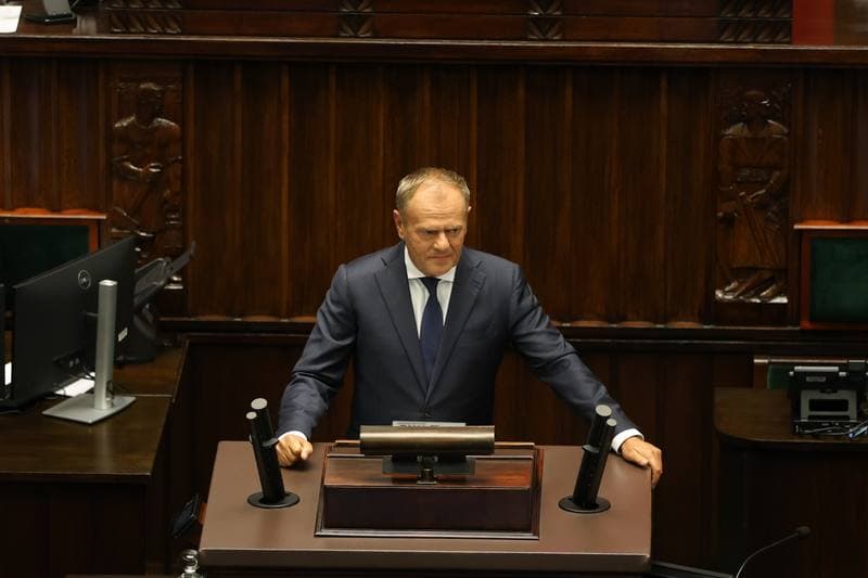 Szymon Holownia. 40th Session of the Polish Parliament 10th Term. Day Two. 10.09.2025