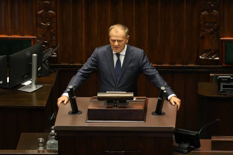Szymon Holownia. 40th Session of the Polish Parliament 10th Term. Day Two. 10.09.2025