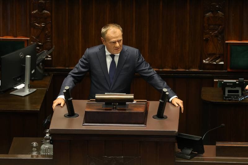 Szymon Holownia. 40th Session of the Polish Parliament 10th Term. Day Two. 10.09.2025