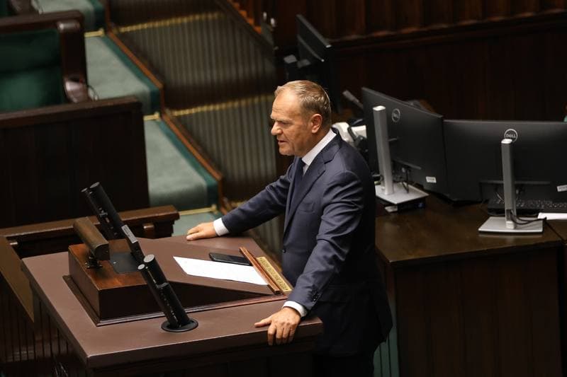 Szymon Holownia. 40th Session of the Polish Parliament 10th Term. Day Two. 10.09.2025