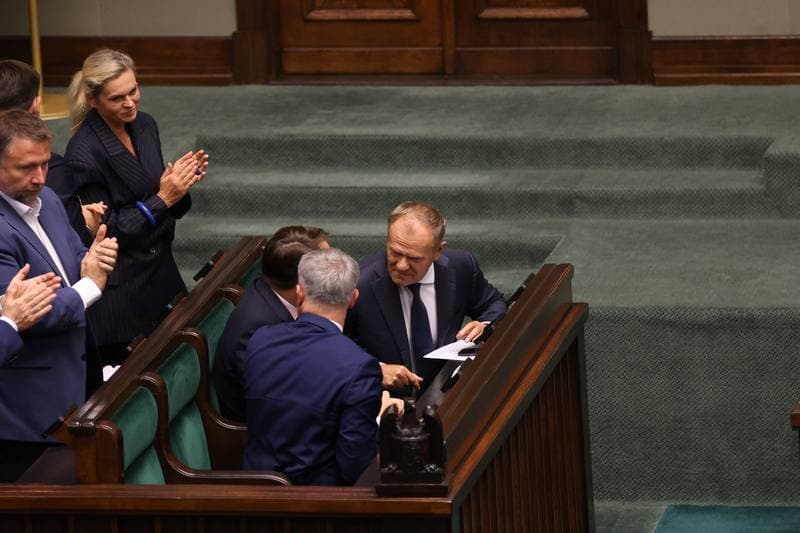 Szymon Holownia. 40th Session of the Polish Parliament 10th Term. Day Two. 10.09.2025