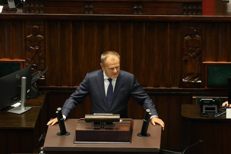 Szymon Holownia. 40th Session of the Polish Parliament 10th Term. Day Two. 10.09.2025