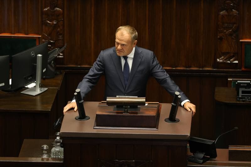 Szymon Holownia. 40th Session of the Polish Parliament 10th Term. Day Two. 10.09.2025